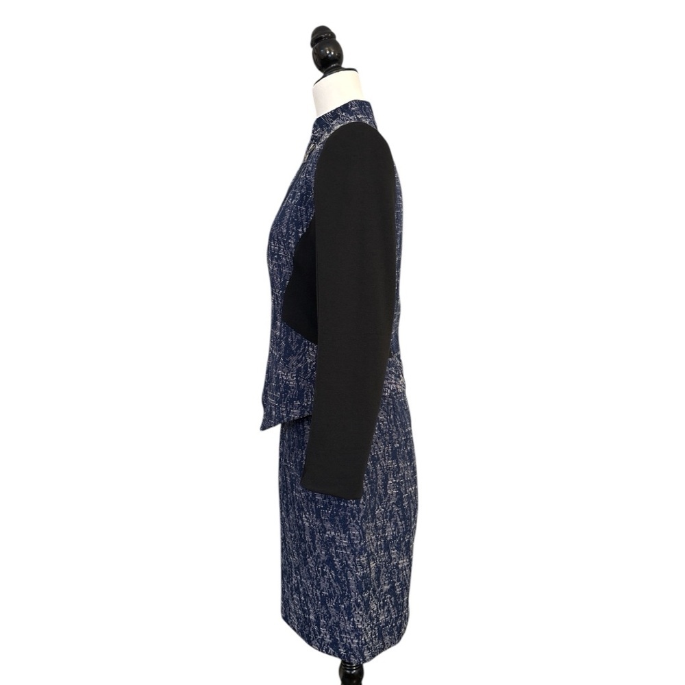 Tahari Navy and Black Skirt Set - Picture 4 of 15